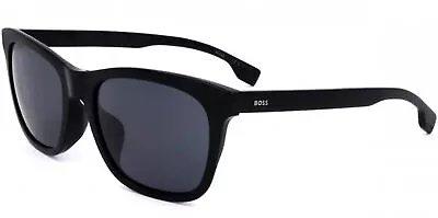 BOSS By Hugo Boss Men's Black Soft Square Sunglasses - 1555OF 0807 IR • $59.99