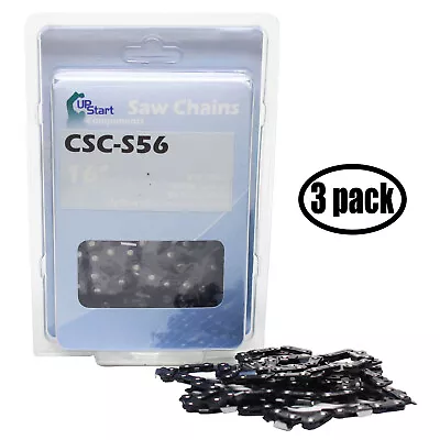 3X 16  Semi Chisel Saw Chain For Dolmar PS421 Chainsaws • $21.99