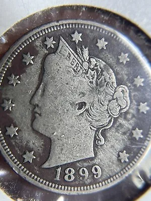 $16 • Buy 1899 Liberty V Nickel (lot#172mc348y372)