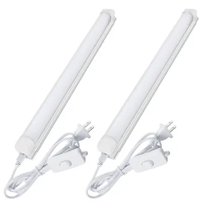 T8 2FT LED Shop Light Bulb 24W 6500K High Output Ceiling Tube Light Fixture 2PCS • $25.69
