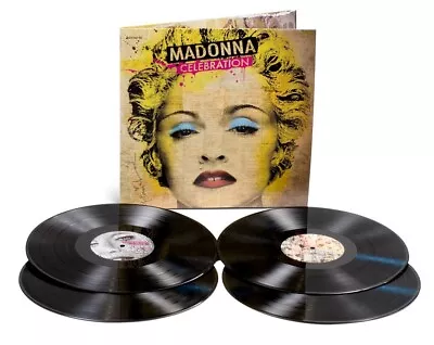 MADONNA Celebration 4LP Black Vinyl Box Set 2024 Repress Sealed New Re-issue • $80.76