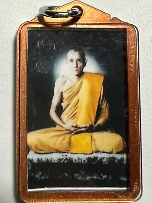 Phra Lp Kuay Rare Old Thai Buddha Amulet Pendant Magic Ancient Idol#51 • $8.80