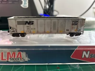 N Scale BLMA Norfolk Southern TopGon 25219 Weathered Custom Coal Load • $30