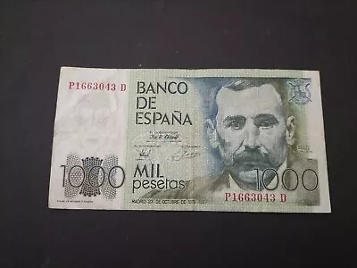 Spain 1000 Pesetas 1979 • £2.22