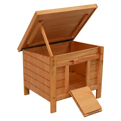 Woodside Wooden Animal Shelter Hibernation House For Hedgehogs/Guinea Pigs Etc • £29.99