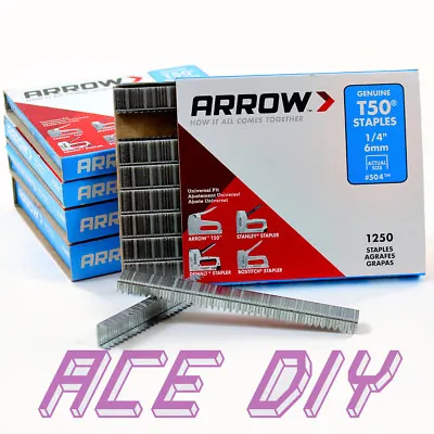 £3.79 • Buy Arrow T50 Staples |  Universal Fit Heavy Duty Staple Clip Tack For Stapler Gun