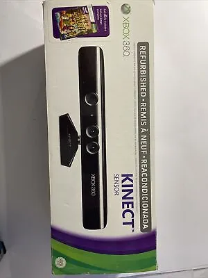 $15 • Buy Xbox 360 Kinect Sensor Black W/ Original Box And Cords Microsoft Working,No Game