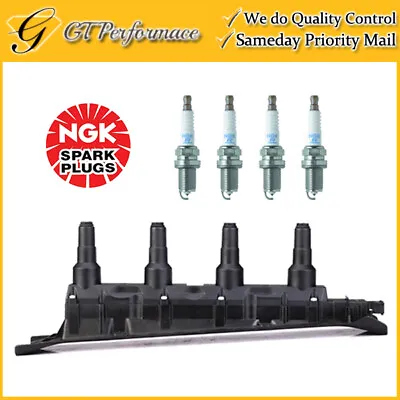 Quality Ignition Coil & NGK Spark Plug 4PCS For 00-02 Saab 9-3/ 02-09 Saab 9-5 • $199.99