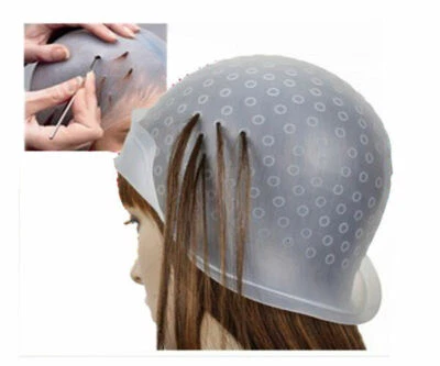 £4.99 • Buy Professional Reusable Hair Colouring Tipping Highlighting Dye Cap With Hook UK