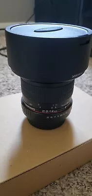 Samyang 14mm F2.8 Ultra Wide-Angle Lens - Canon EF • $150