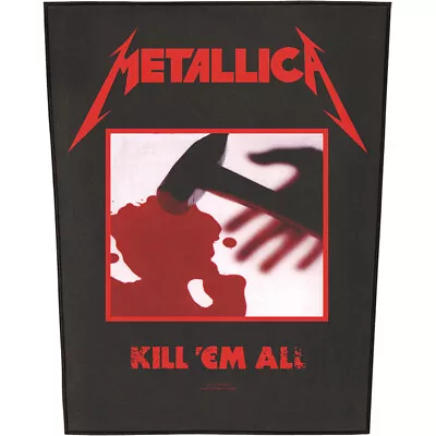 Men's Metallica Kill 'Em All Back Patch Black • $14.79