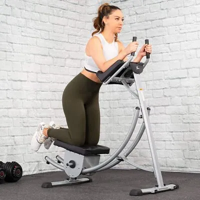 Ab Machine Coaster Abdominal Crunch Trainer For Home Gym Core Workout Equipment • $189.95