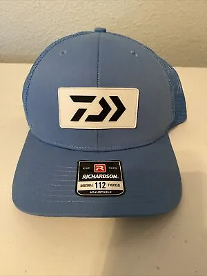 Daiwa Fishing Trucker Cap Mesh Ball Cap Blue New • $17