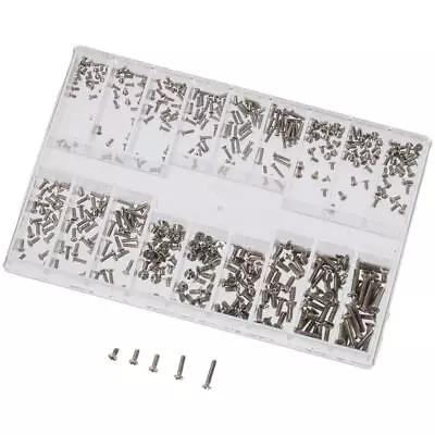 Stainless Steel Mini Screws Assortment Kit 18 Kinds Micro Screws Set  Glasses • $9.99