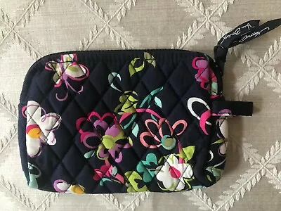 New Vera Bradley Small Cosmetic Bag In Ribbons • $29