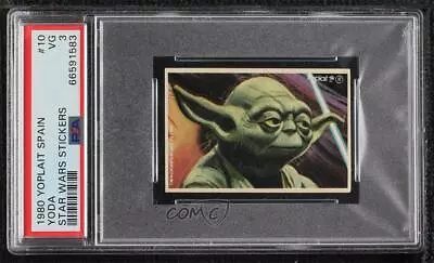 1980 Yoplait Star Wars The Empire Strikes Back Stickers Yoda #10 PSA 3 • $9.50