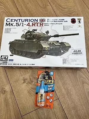 AFV Club 35328 Centurion Mk 5/1 4 RTR BAOR 1:35 Plastic Model Kit +Glue • £45