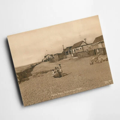 £9.99 • Buy A3 PRINT - Vintage Norfolk - North Front, Snettisham Beach
