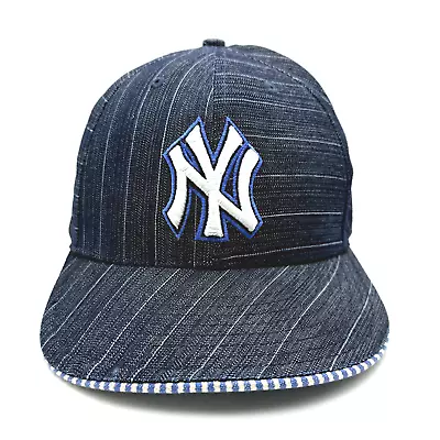 Adult NEW YORK YANKEES MLB CAP Dark Gray Pinstripe - OSFM - Adjustable • $12