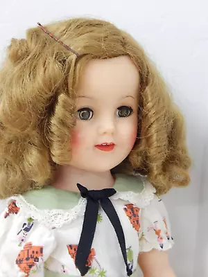 Vintage 1959-63 Ideal 19  SHIRLEY TEMPLE Vinyl Doll • $49.99