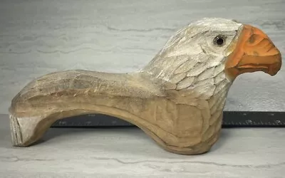 Vintage Hand Carved Eagle Head Handle  For Wooden Walking Stick/Cane • $64.95