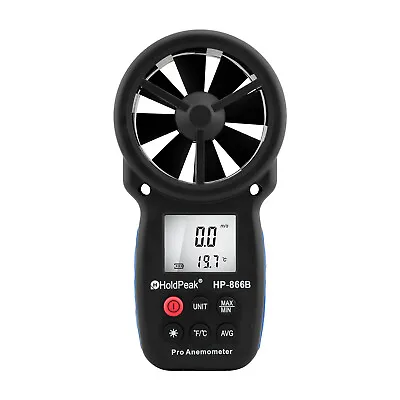 Digital Anemometer Wind Speed Meter Wind Measuring Air Flow Meter Velometer • $28.85