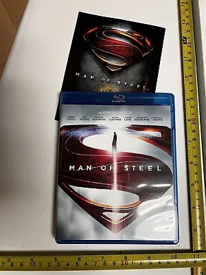 Man Of Steel 2013 Blu-Ray & DVD & Bonus Disc Action Movie 201903 • $3.78