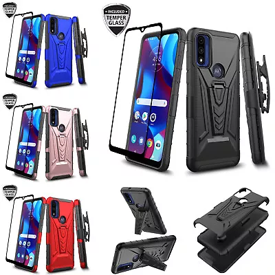 Case For Moto G Play 2023/G Pure/G Power 2022 Holster Belt Clip Phone Case Cover • $9.98