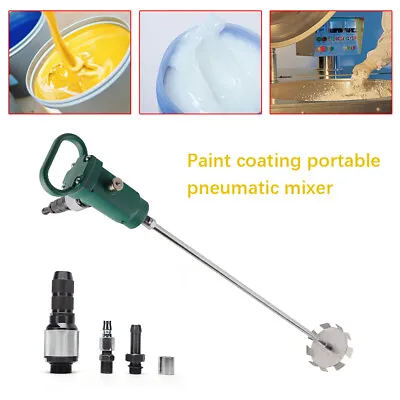 $63 • Buy Pneumatic Paint Mixer Blender Handheld Air Agitator Shaker Ink Mixing Machine 