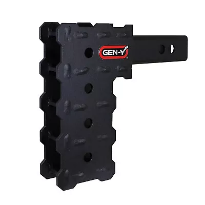 Gen-Y Hitch GH-13004 Rebel Phantom Adjustable 7  Drop Hitch 2  Receiver 5K Lbs • $88.99