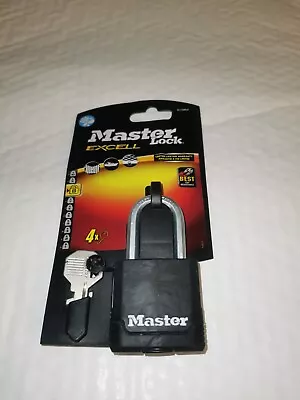 Master Lock EXCELL Weather Tough Laminated Steel Padlock 48 X 8 X 38mm • £12.98