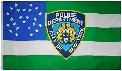 £13.29 • Buy NYPD Badge Shield City Of New York Police Department Shield 100D 3x5 3'x5' Flag