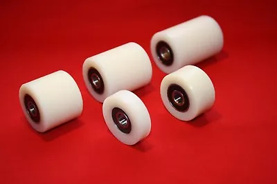 £9.40 • Buy 35 Mm Nylon Roller Wheel Plastic Bearing CNC Guiding Wheel Flat Belt Idler