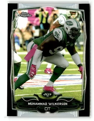 Muhammad Wilkerson SN New York Jets 2014 Topps Chrome Black Refractors #70 • $1.95