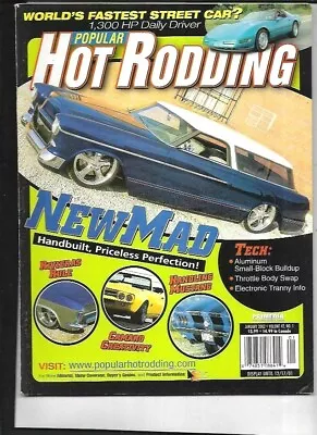 Popular Hot Rodding Magazine January 2002- '68 Camaro Mustang Fastback • £4.82