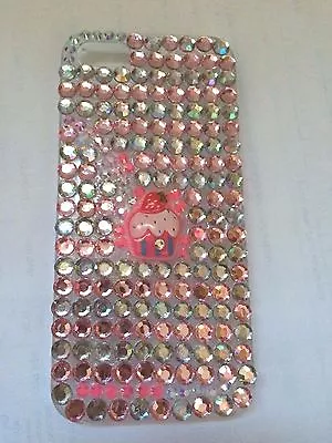 $6.99 • Buy Handmade Bling IPhone 5/5s Case Rhinestones Cupcake Decoden Girly 