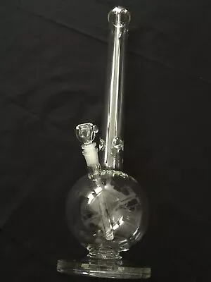 50mm Is The Tube Diameter 5mm Thick Glass Water Pipe Bong Bubble(base)24”Inch • $100