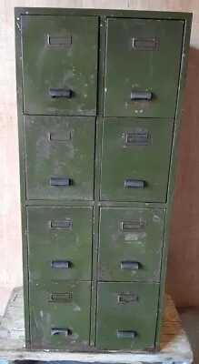 Vintage Metal Drawer Cabinet • £110