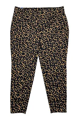 Terra & Sky Women's Size 2X 20W 22W Leopard Jeggings Pants Pockets NWT • $17.98