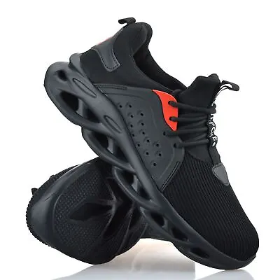 £18.98 • Buy Mens Running Walking Jogging Memory Foam Casual Sports Work Trainers Shoes Size