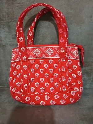 Vera Bradley Kids Childs Nantucket Red  Quilted Purse Or Small Tote Bag • $12.99