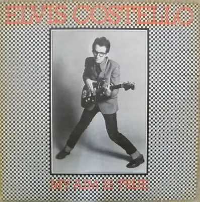 Elvis Costello My Aim Is True 1977 UK Vinyl LP Yellow Back  SEEZ 3    VG+/VG+ • $18.67