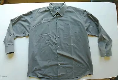 JOHN LENNON ENGLISH LAUNDRY Dress Casual Grey Shirt LS Mens 3XLT 19-19.5 36/37  • $29.99