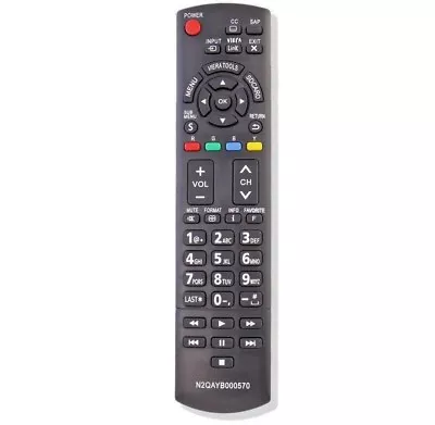 $8.88 • Buy N2QAYB000570 Remote Control Replace For Panasonic TV TC-L3232C TC-L32C3 TCL32C3S