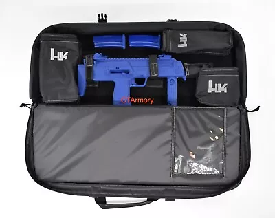 Heckler & Koch Hk Sp5 Mp7 Padded Tactical Rifle Case Fully Loaded All Hk Pouches • $199.99