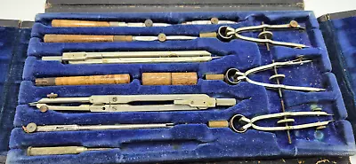 Vintage Staedtler Noris USA Drafting Set Compass W/Case • $49.99