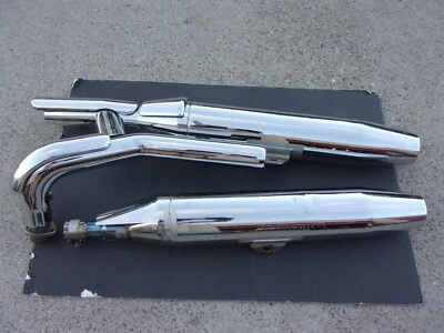 $162 • Buy 2008 Yamaha V-star 1100 Oem Exhaust Muffler Pipe Fits: 99-09