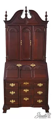 61389EC: JASPER Blockfront Goddard Style Secretary Desk • $2595