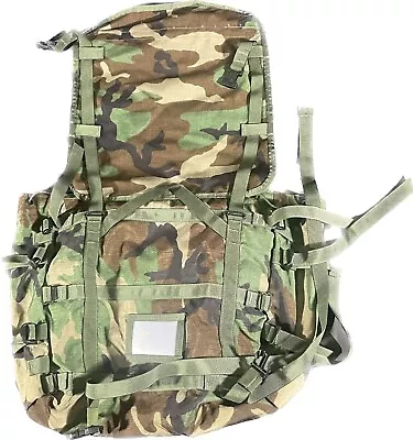 NEW US Military MOLLE II Main Pack Backpack Rucksack Woodland USGI (PACK ONLY) • $50