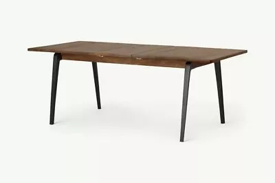 £560 • Buy Made.com Lucien 6-8 Seater Extending Dining Table Dark Mango Wood Made